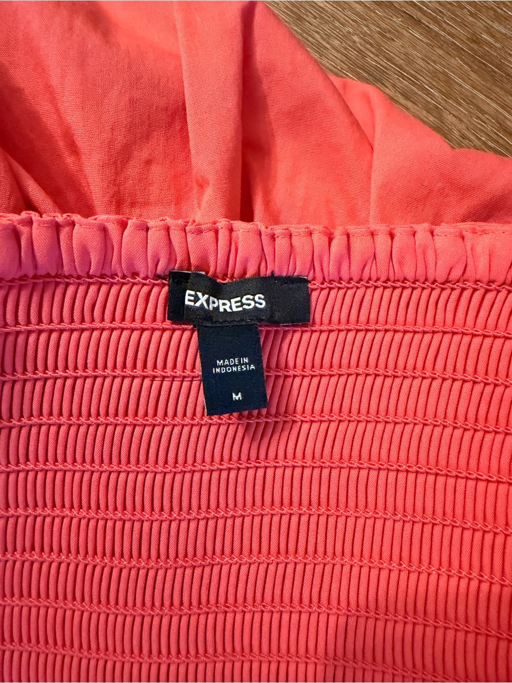 Express Coral Ruffle Top & Mini Skirt - Picture 5 of 12